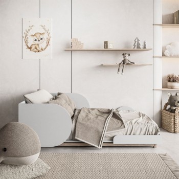 Kinderbett BLOOM 90x160-200 cm