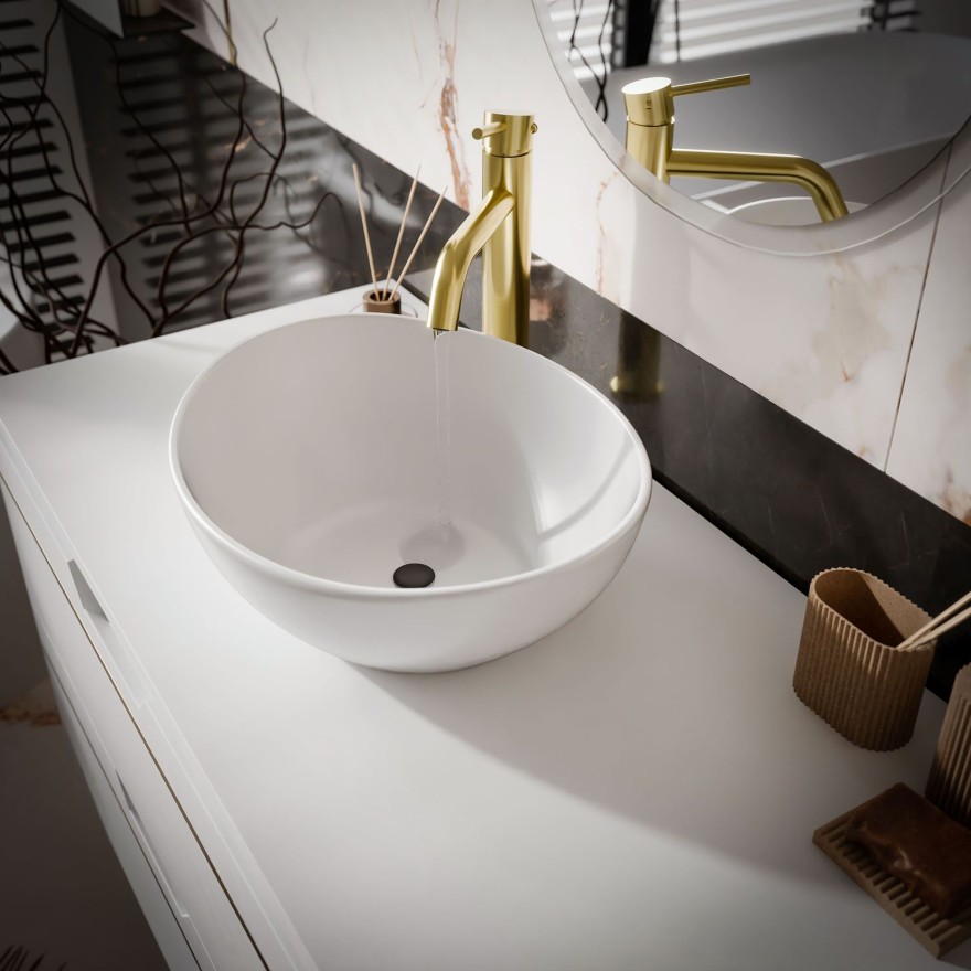 Waschtischunterschrank OPIUM II 80 cm mit Ablage