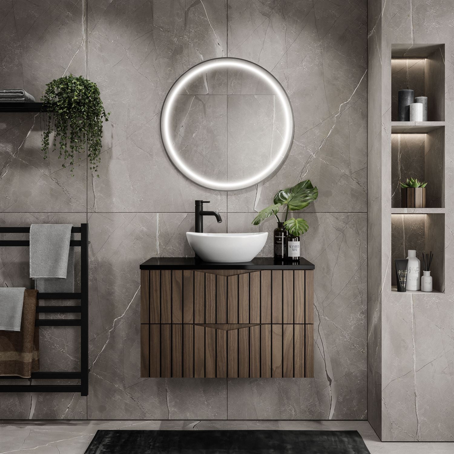 Waschtischunterschrank HIKARI II 80 cm