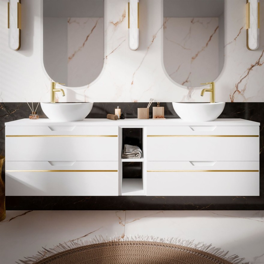 Badezimmerschrank OPIUM III 140 cm