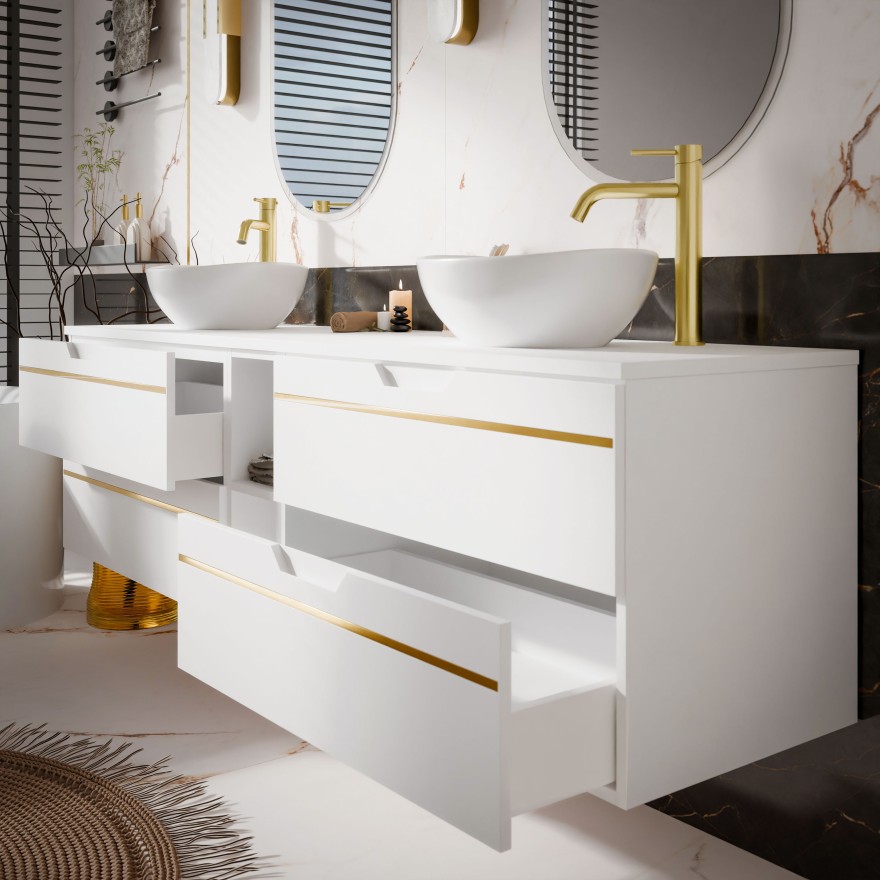 Badezimmerschrank OPIUM III 140 cm