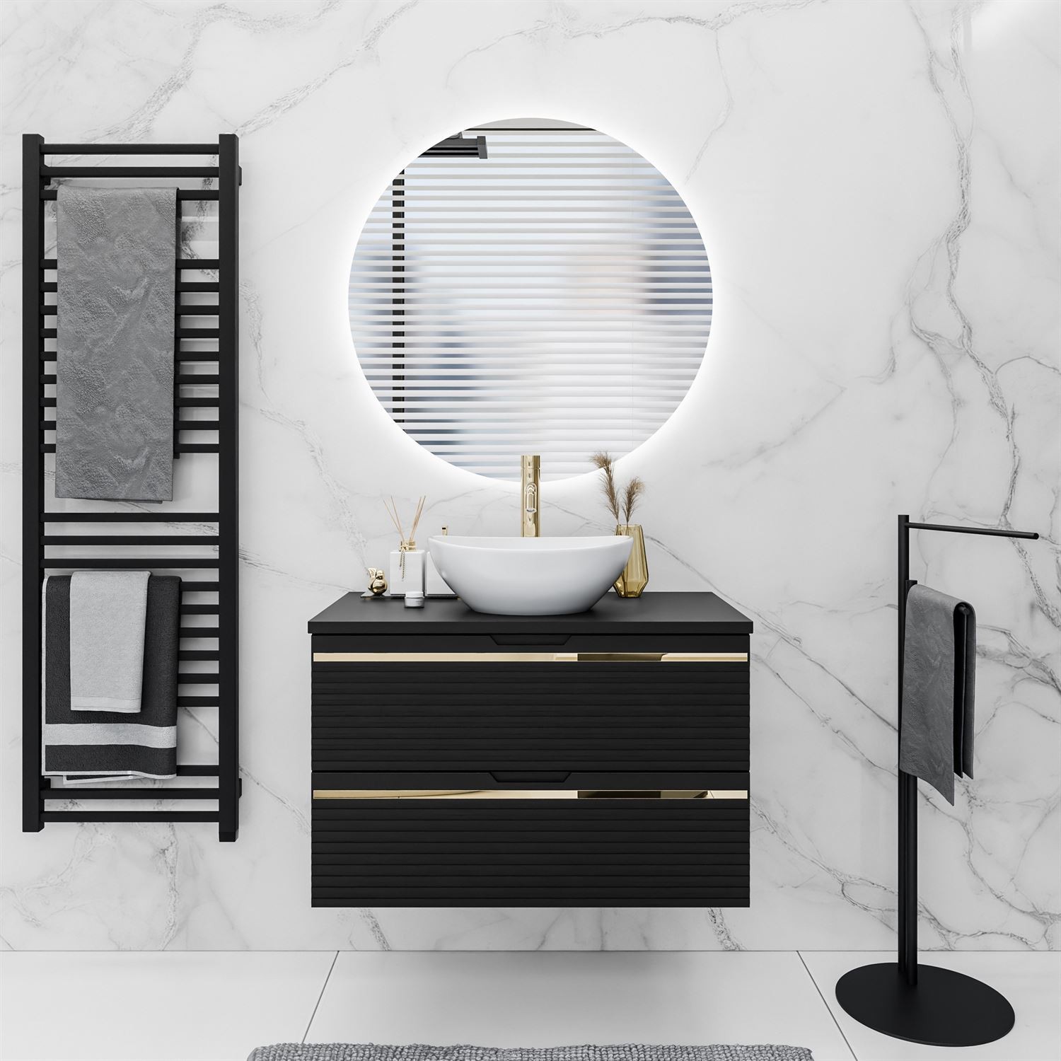 Badezimmer Set ARTEMIS II 80