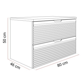 Badezimmer Set ARTEMIS II 80