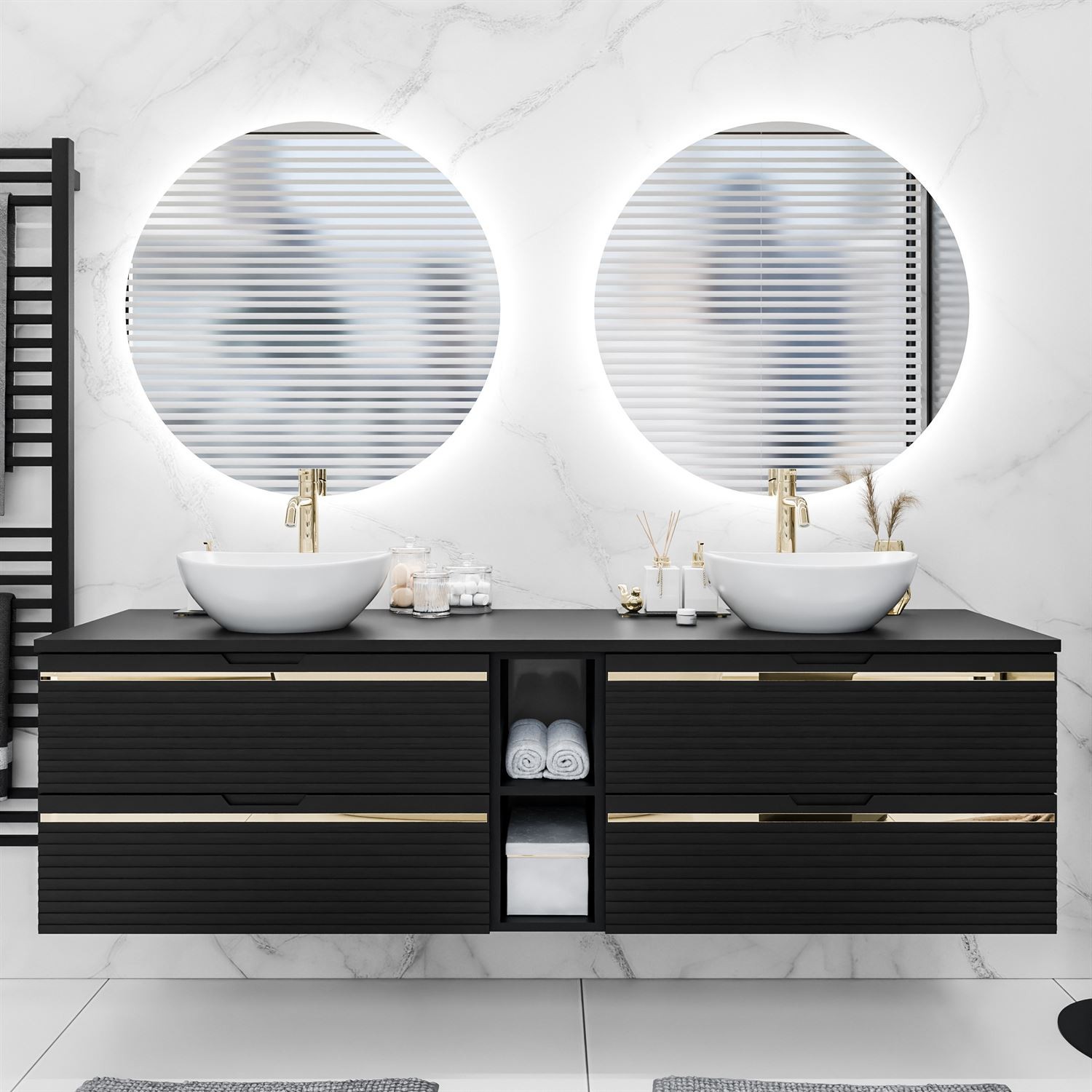 Badezimmer Set ARTEMIS III 140 cm