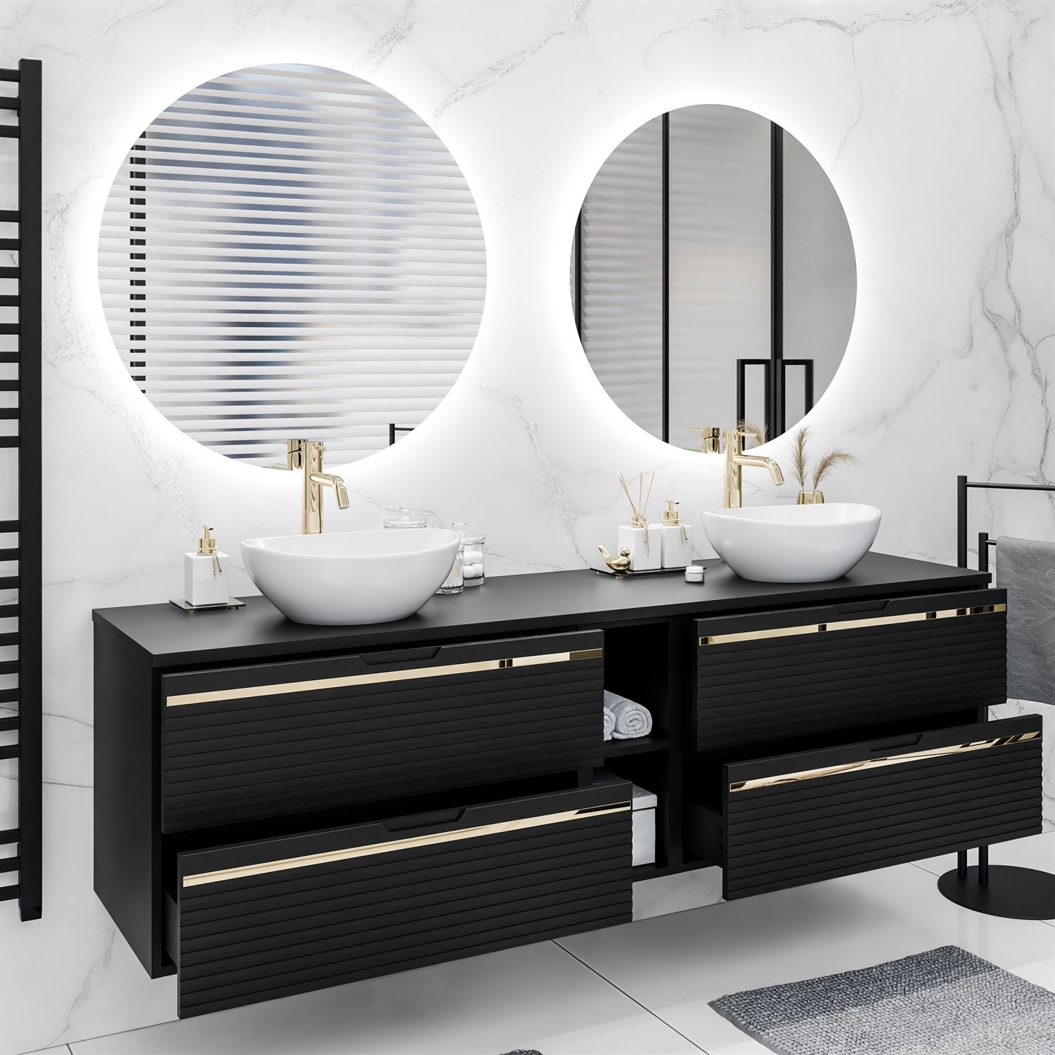 Waschtischunterschrank ARTEMIS III 140 cm