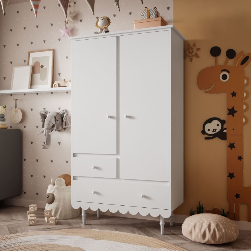 Zweitüriger Kleiderschrank BABUSHKA