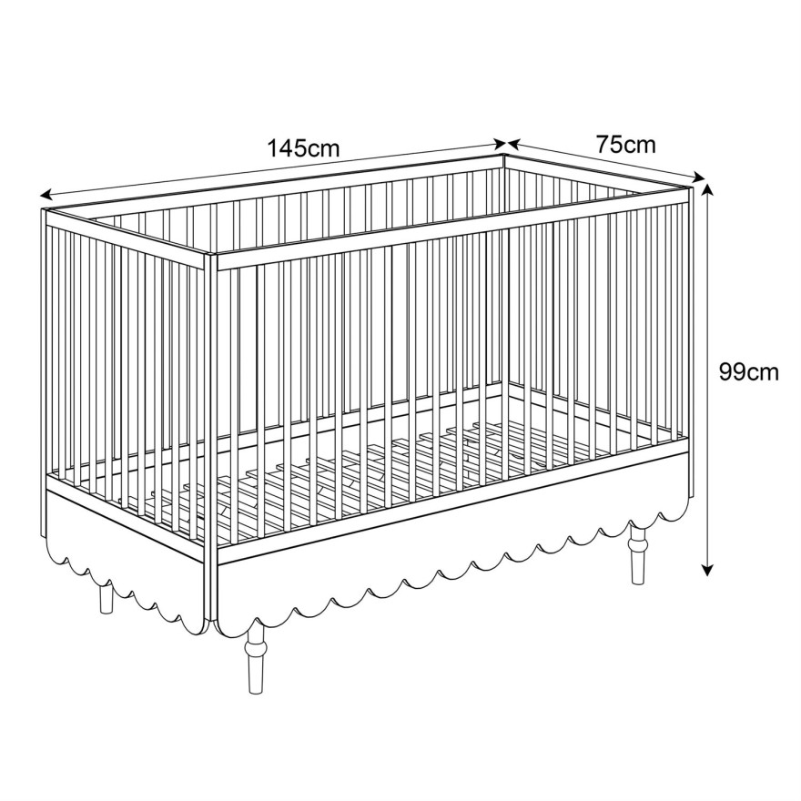 Kinderbettchen BABUSHKA