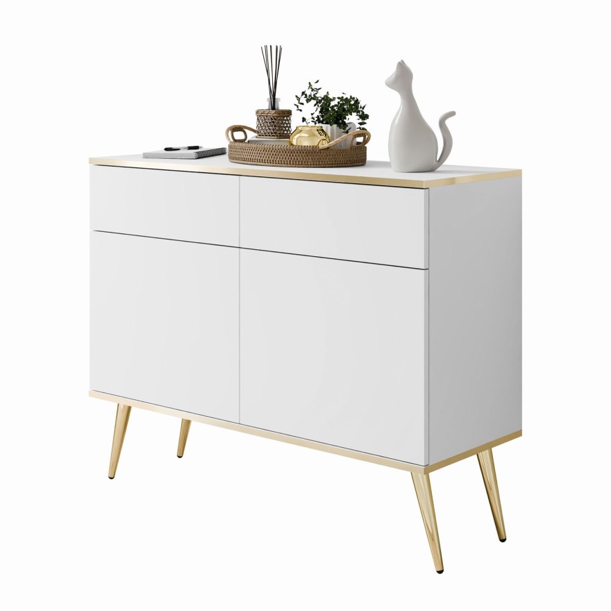 Zweitürige Kommode OXFORD KSZ107 mit Schubladen