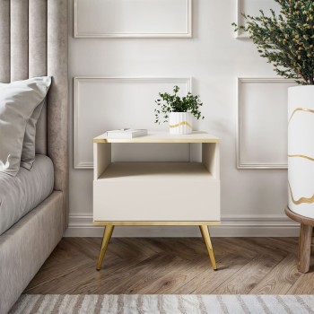 Nachttisch auf goldenen Beinen OXFORD