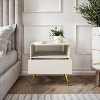 Nachttisch auf goldenen Beinen OXFORD