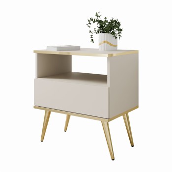 Nachttisch auf goldenen Beinen OXFORD