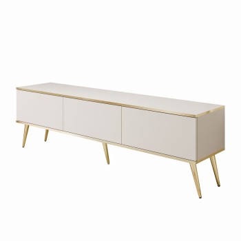 TV-Schrank OXFORD III 175 cm auf goldenen Beinen