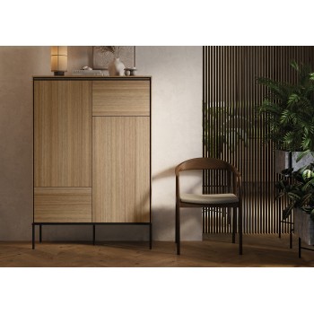 Kommode VISSO VI-02 Eiche linear