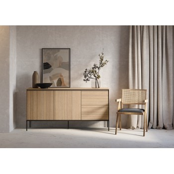 Kommode VISSO VI-04 Eiche linear