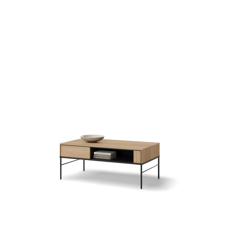 Couchtisch VISSO VI-09  Eiche linear