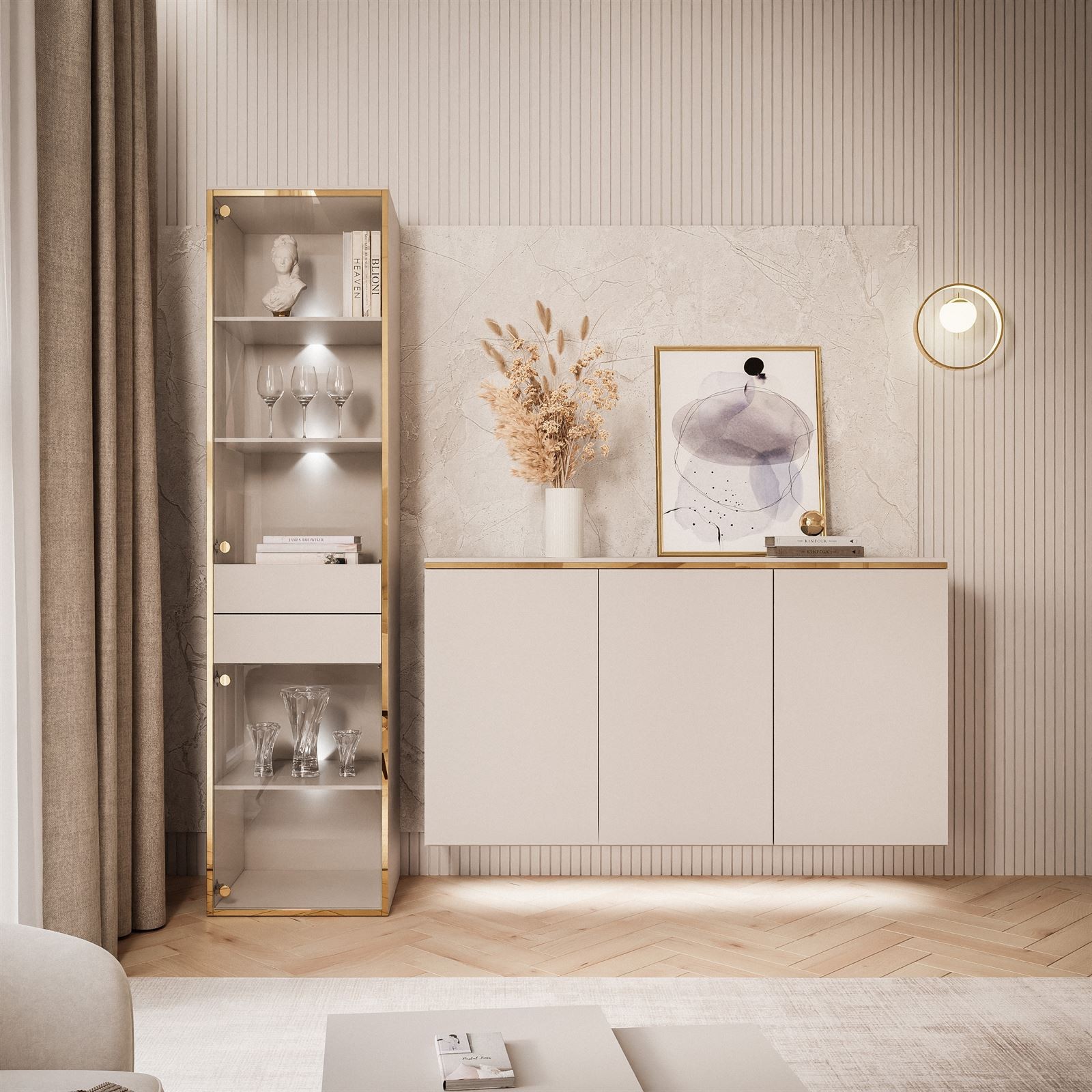 Wohnzimmermöbel-Set AURORA IV KASCHMIR