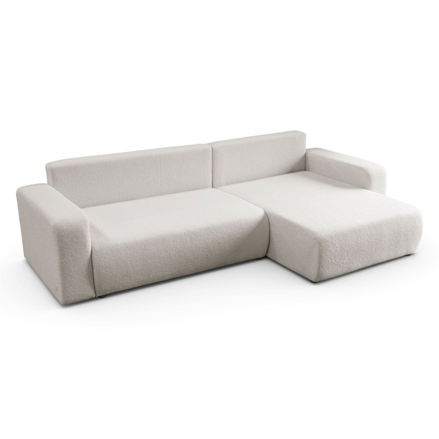 Ecksofa VESPO XL mit Schlaffunktion und Bettzeugkasten