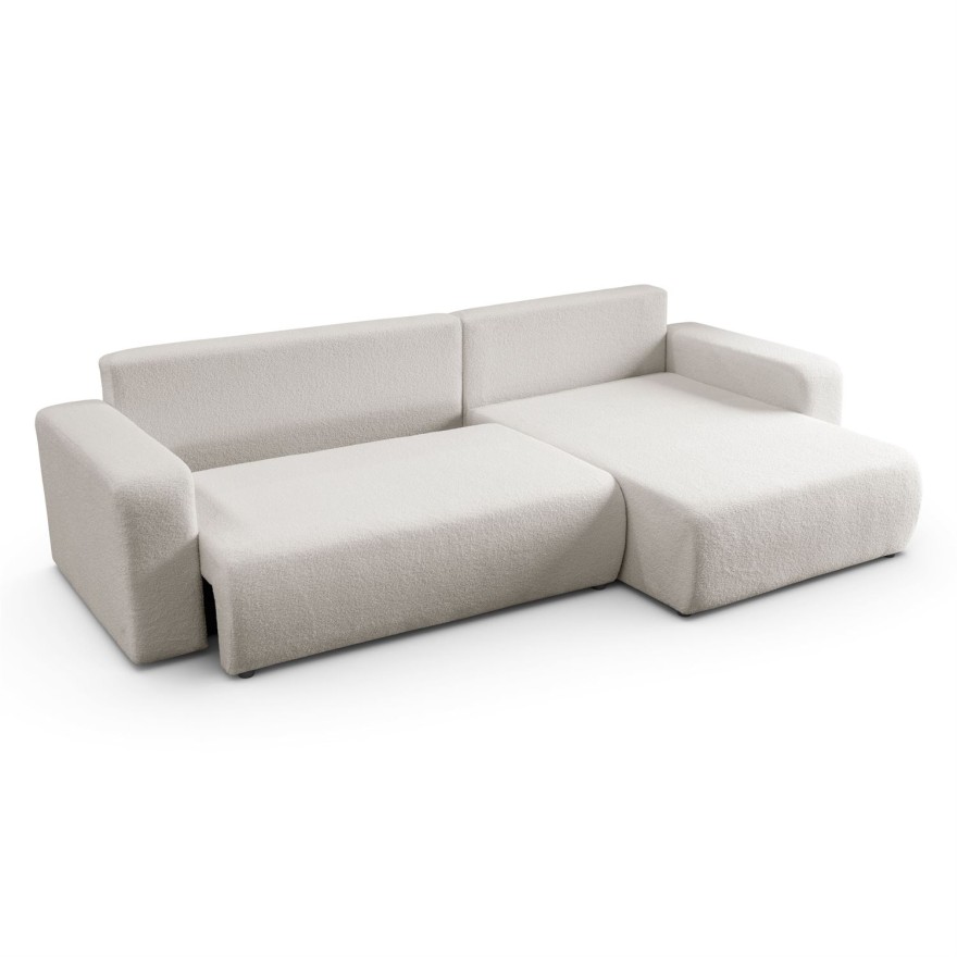 Ecksofa VESPO XL mit Schlaffunktion und Bettzeugkasten