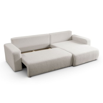 Ecksofa VESPO XL mit Schlaffunktion und Bettzeugkasten