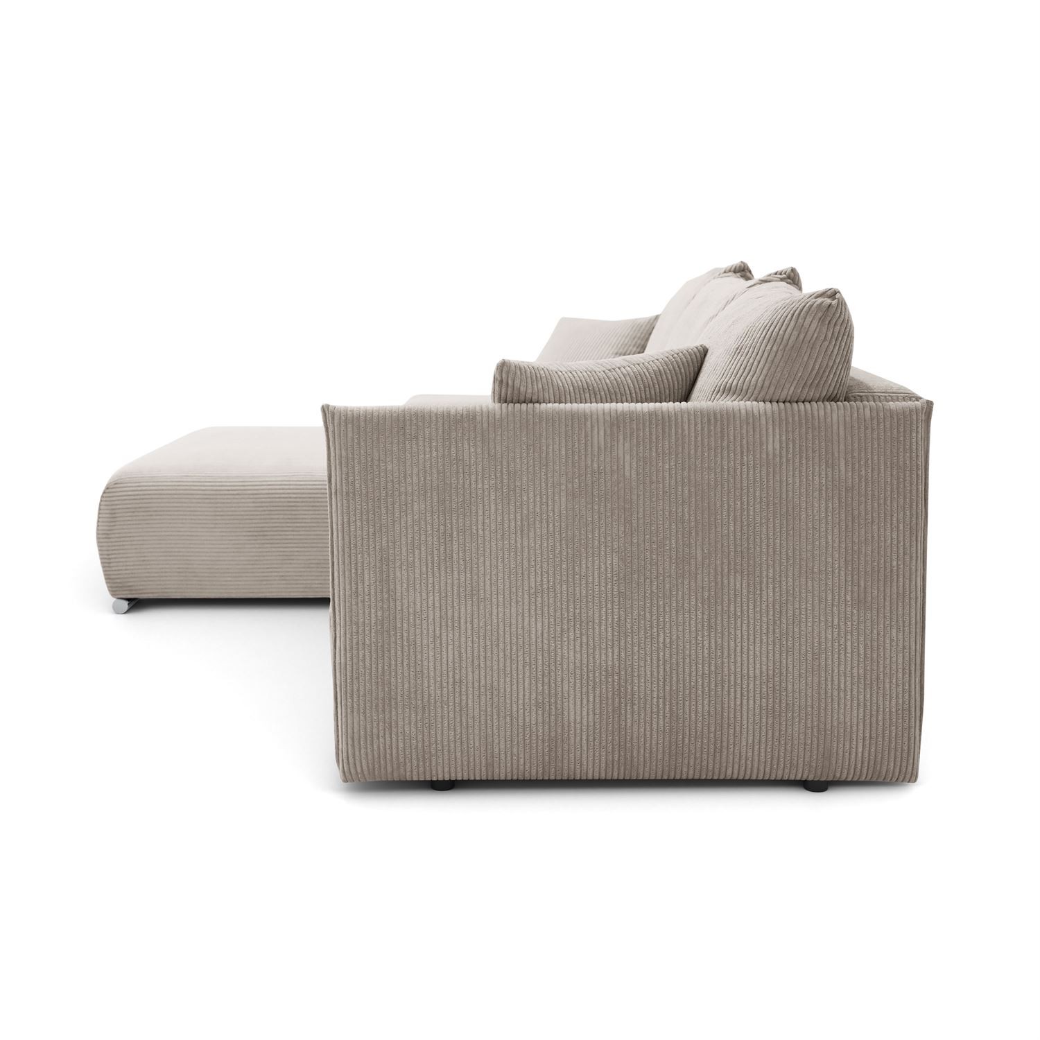 Ecksofa LAVIO L mit Schlaffunktion und Bettzeugkasten