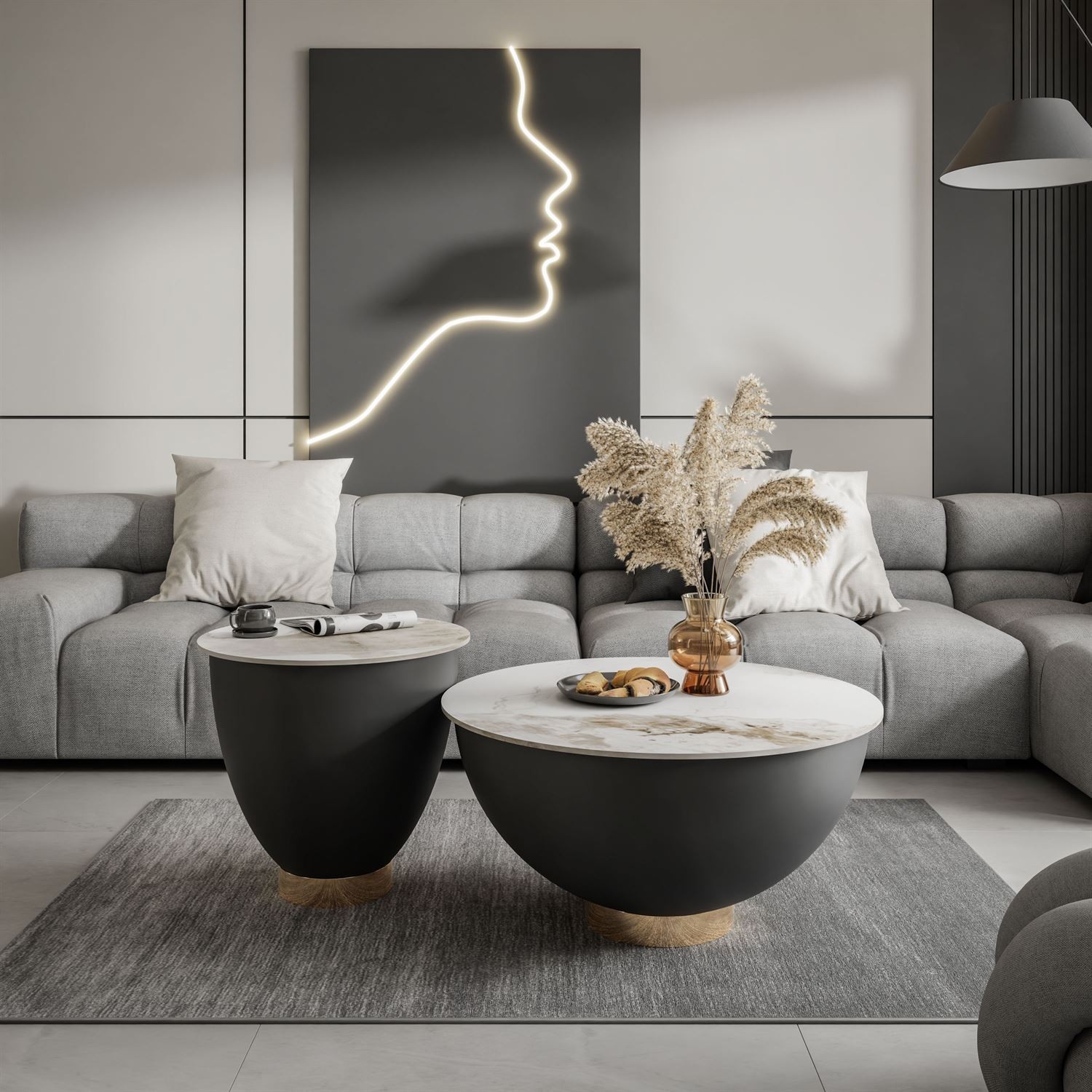 2in1 Couchtisch ESTELLE