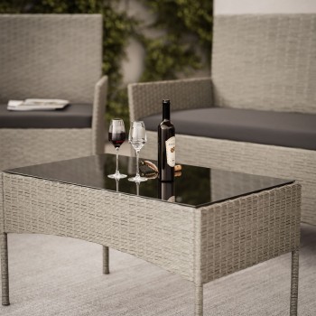 Rattan Möbel-Set PERGOLA