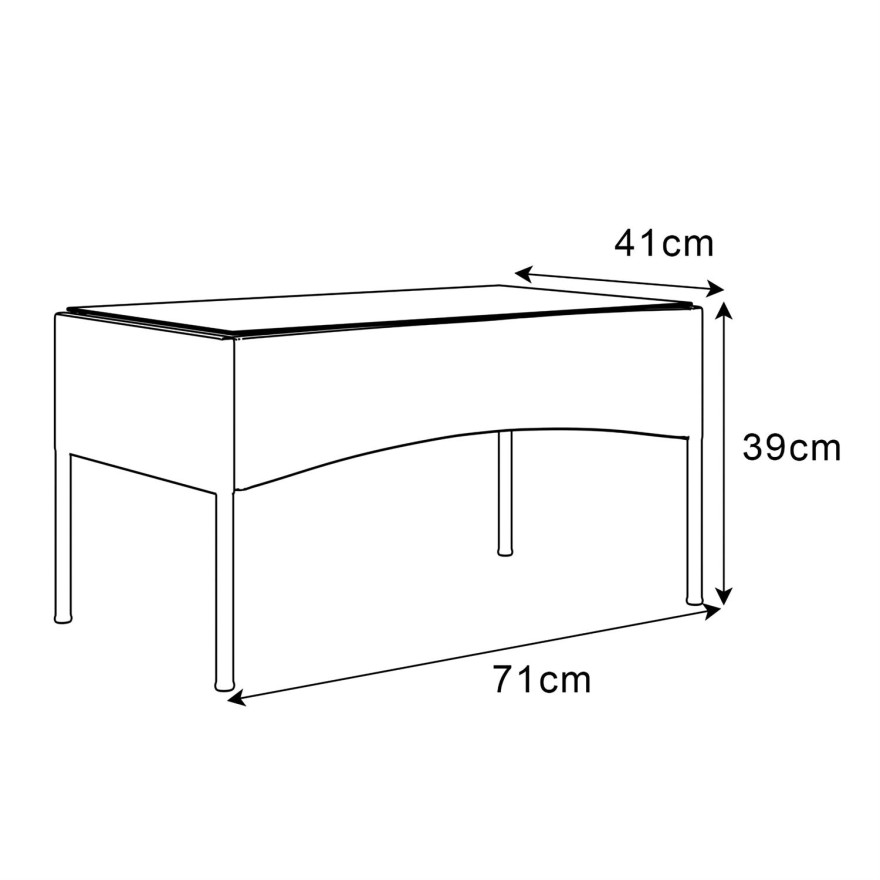 Rattan Möbel-Set PERGOLA