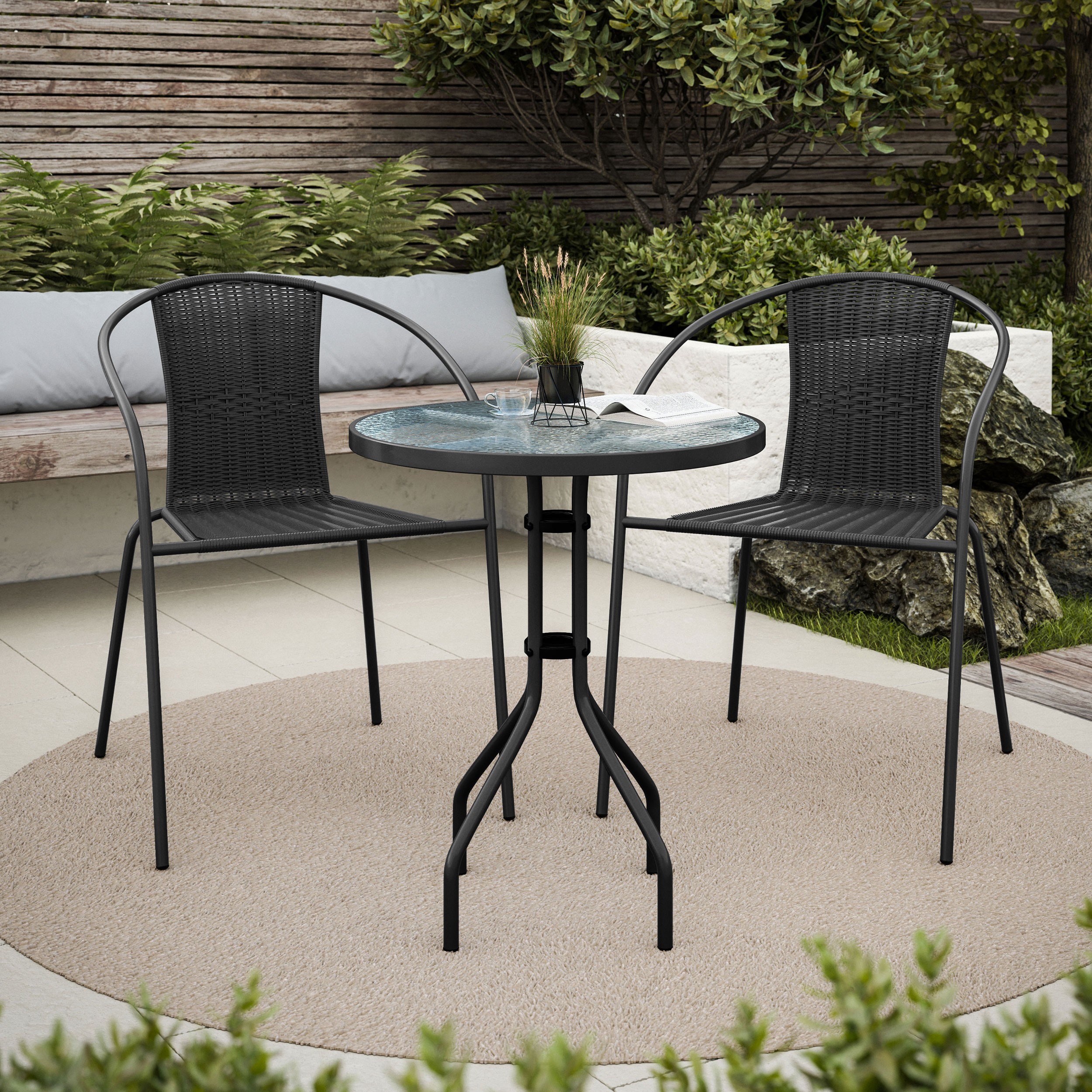 Gartenmöbel-Set SIDE aus Technorattan