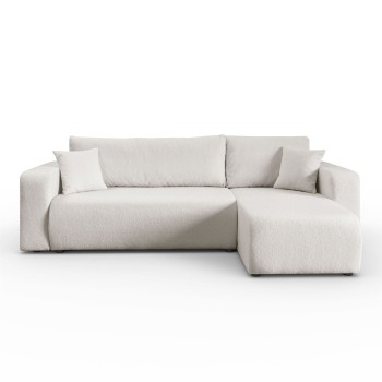 Ecksofa VESPO L mit Schlaffunktion und Bettzeugkasten