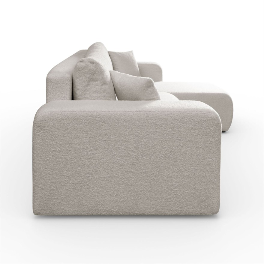 Ecksofa VESPO L mit Schlaffunktion und Bettzeugkasten