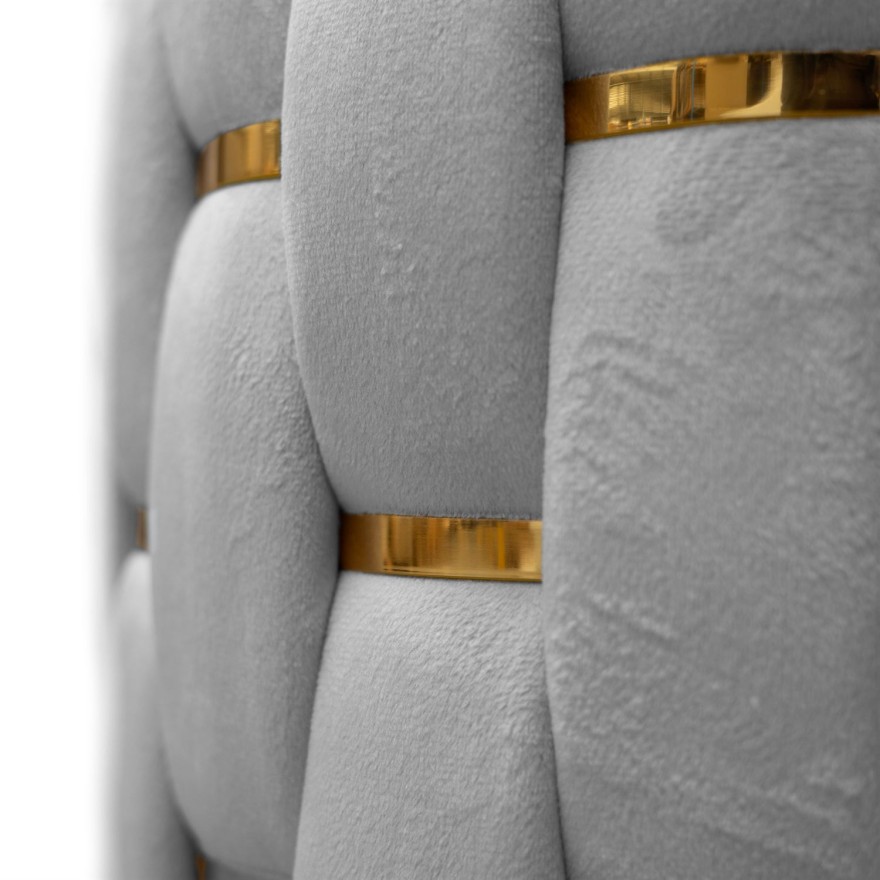 Offenes gepolstertes Hocker DIVA