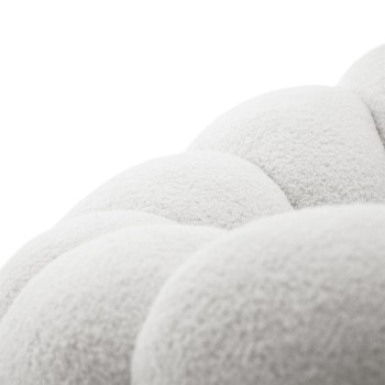 Drehsessel  FLUFFY mit Fußstütze