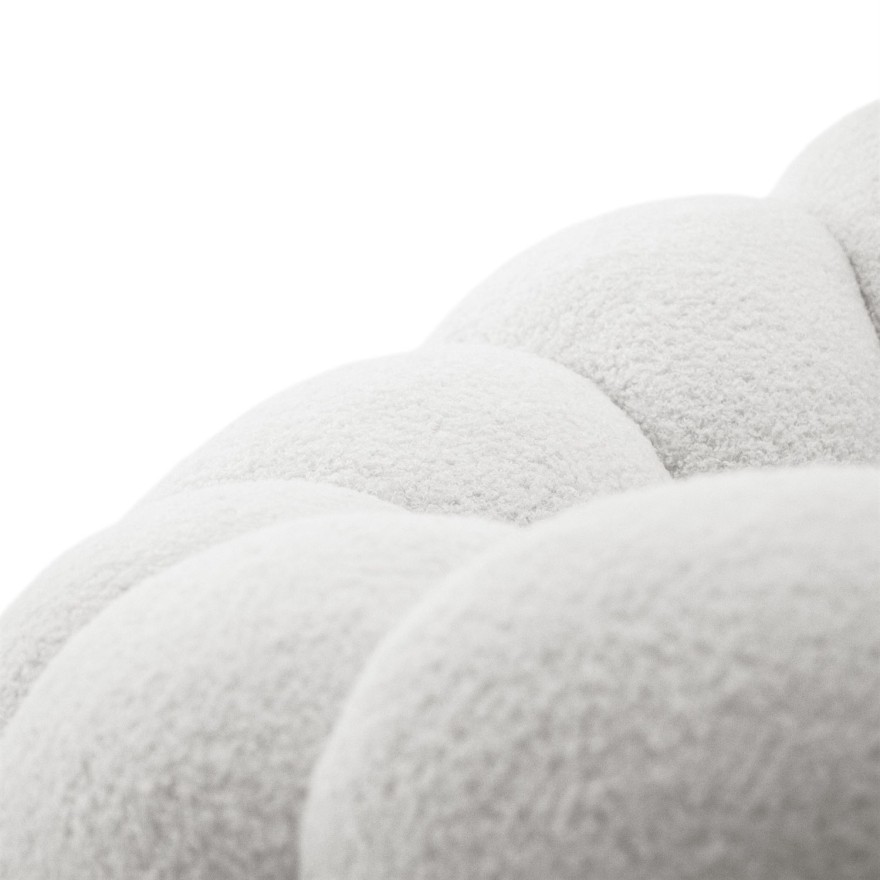 Drehsessel  FLUFFY mit Fußstütze