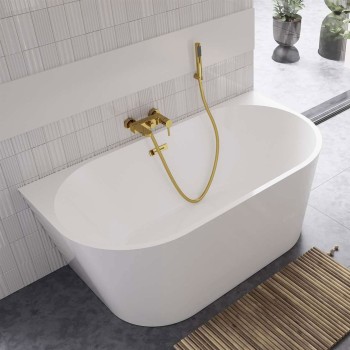 Freistehende Wandbadewanne...