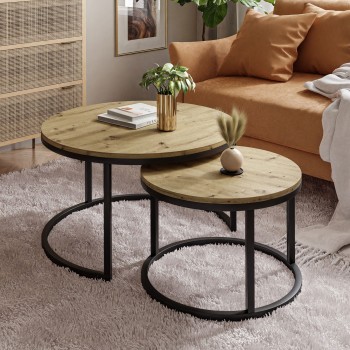 Runder Couchtisch 2in1 CIRI...