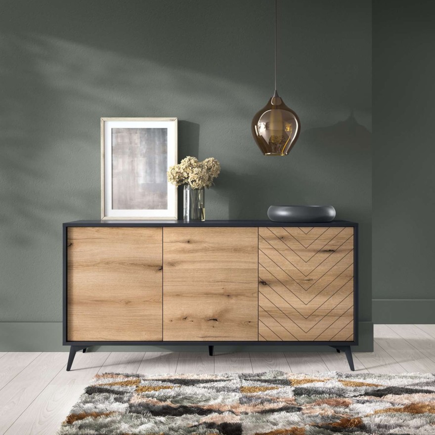 Dreitürige Kommode EVOKE K154