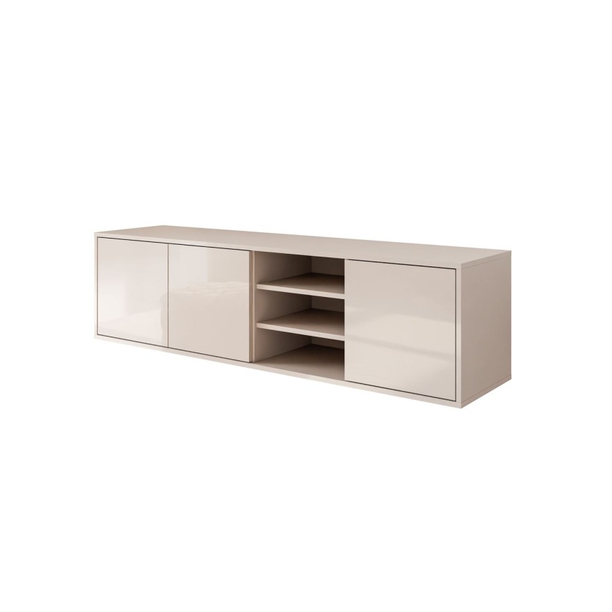 TV-Schrank SANAYI in Kaschmir Hochglanz