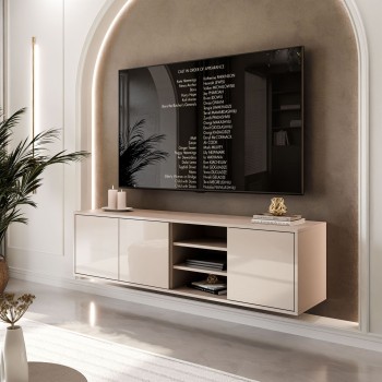 TV-Schrank SANAYI in Kaschmir Hochglanz