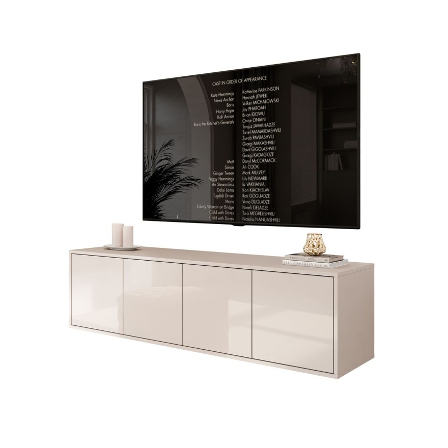 TV-Schrank SANAYI in Kaschmir Hochglanz