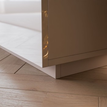 Kommode mit Schubladen ONYX Kaschmir Hochglanz 158 cm