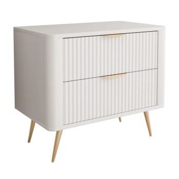 Nachttisch SCARLETT 2S mit Schubladen