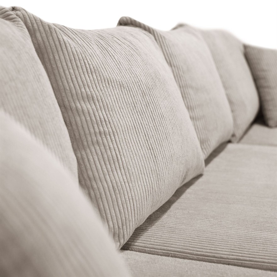 Ecksofa LAVIO U mit Schlaffunktion und Bettzeugkasten