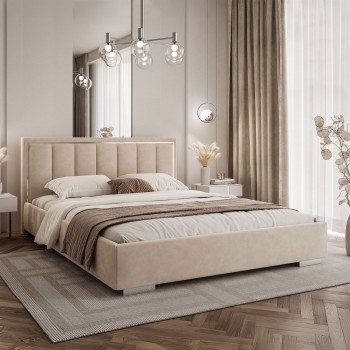Polsterbett AURELIA SILVER...