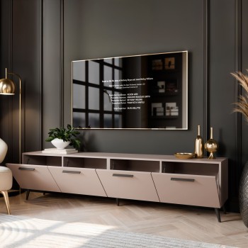 TV-Schränkchen AURA 200 KASCHMIR auf hohen Beinen