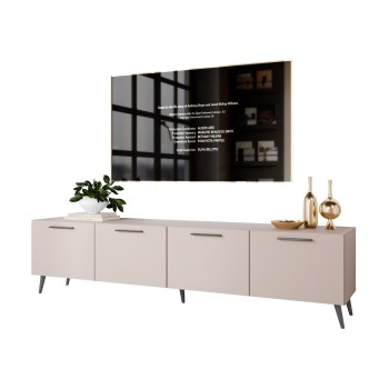 TV-Schränkchen AURA 200 KASCHMIR auf hohen Beinen