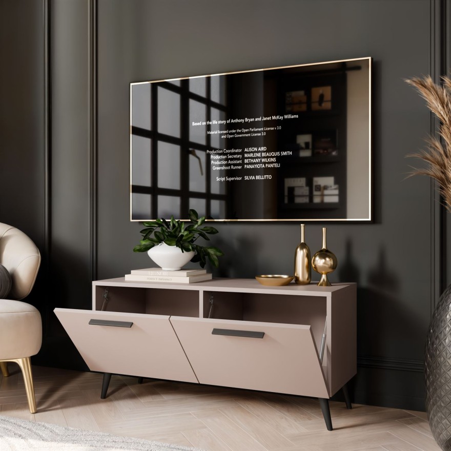 TV-Schränkchen KASCHMIR AURA 100 auf Beinen