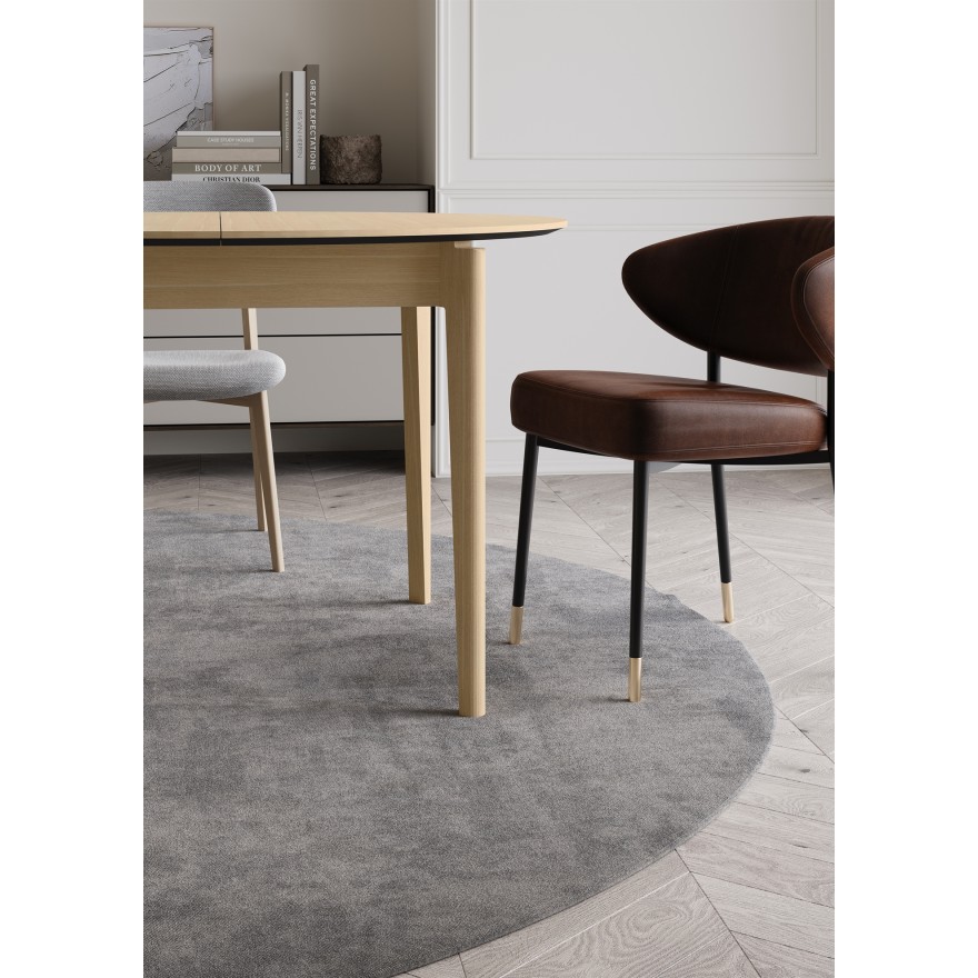 Ausziehbarer runder Tisch PLOT 90 – 210 cm