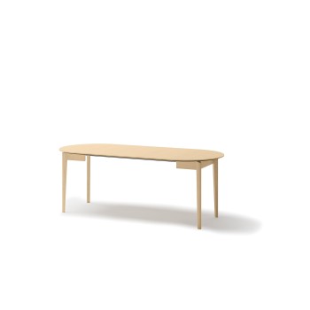 Ausziehbarer runder Tisch PLOT 90 – 210 cm