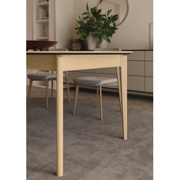 Ausziehbarer runder Tisch PLOT 120 – 240 cm