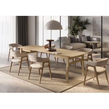 Rechteckiger ausziehbarer Tisch PLOT 149 - 269 cm